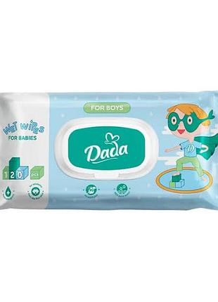 Серветки вологі дитячі dada