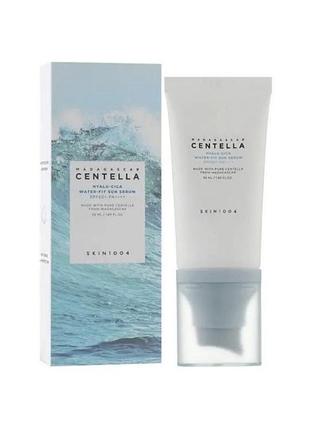 Сонцезахисна сироватка madagascar centella hyalu-cica water-fit sun serum skin1004 50 мл не китай!!!