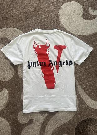 Футболка palm angels x v lone
