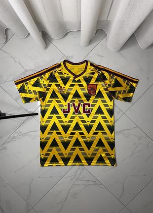 Вінтажна футбольна футболка adidas arsenal 1991/93 bruised banana