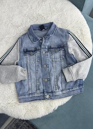 Джинсовка джинсова куртка denim на хлопчика 4-5 роки