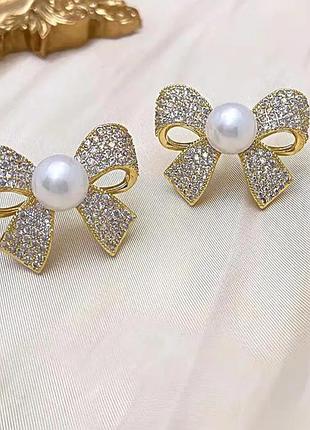 Сережки бантики lovisa