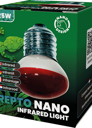 Repto nano infrarared light 25 watt (r3100081) инфракрасная нано лампа для рептилий