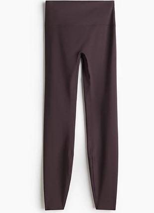 Коричневі спортивні легінси лосіни softmove™ h&m ,xl
