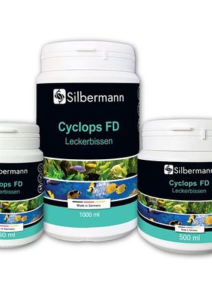 Корм silbermann cyclops fd 30 ml (sims233) циклоп сублимированный для аквариумных рыб