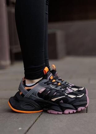 Кроссовки adidas vento xlg black orange purple nd