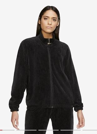 Кофта nike loose fitвелюр рубчик р.s