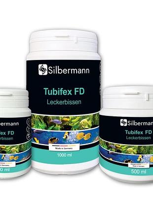 Корм silbermann tubifex fd 250 ml (sims214) трубочник сублімований для акваріумних риб