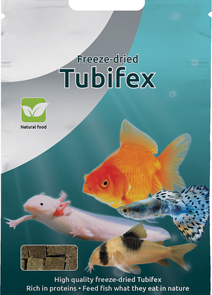 Корм sf freeze dried tubifex 5 gram (a3040025) сублімований трубочник для риб