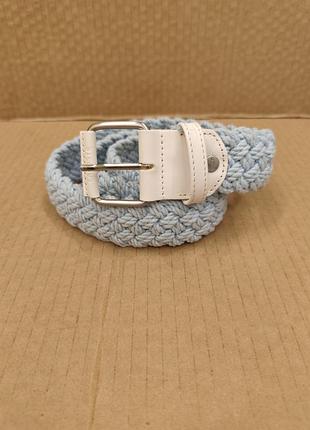 Оригинальный плетеный ремень lacoste (made in Query) 100 \3.7см