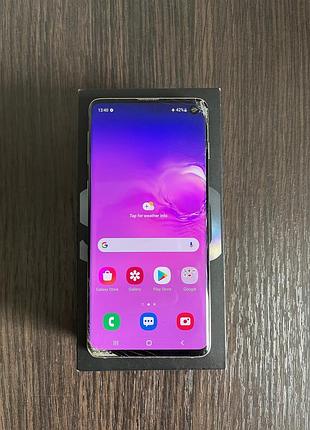 Смартфон samsung galaxy s10 sm-g973f/ds 128gb prism black