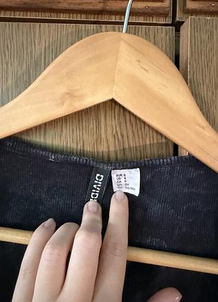 Лонгслів під корсет h&m 3