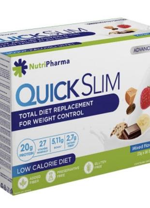 Коктейль quick slim , 30 саше по 23 г