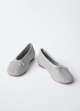 Балетки туфлі zara
