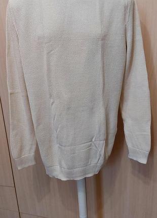 Светр zara p.l 100% бавовна