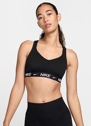 Жіночий спортивний топ зі знімними чашками  nike indy high-support women’s padded adjustable sports bra fd1068-011  розмір: м
