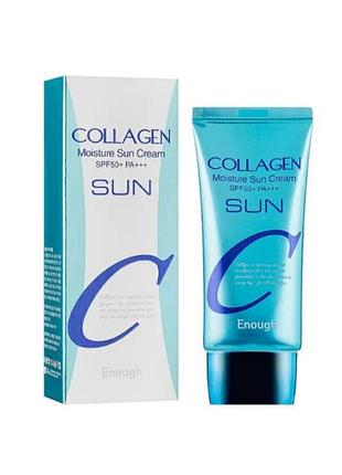 Сонцезахисний крем enough collagen spf50