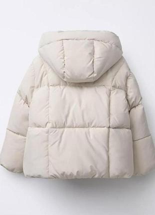 Зимова куртка для дівчинки zara 2