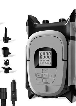 Универсальный компрессор высокого давления 60 psi gicle ap-881lb (12v) — для sup-досок, лодок, авто, мото и велосипедов