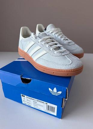 Оригінал! кросівки adidas handball spezial w aluminium white 37 розмір