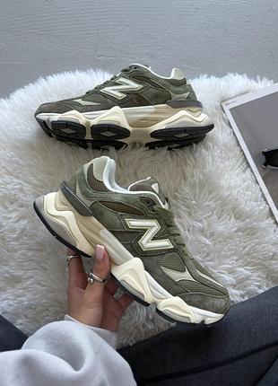 Кросівки new balance 9060 dark army
