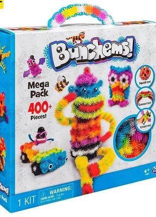 Конструктор bunchems mega pack (400+ деталей)