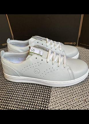 Чоловічі шкіряні кросівки (кеди) grisport eco 3p ergo-flex