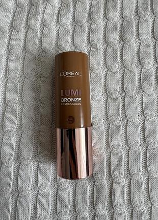 Сонячний бронзер l'oréal paris lumi bronze le stick soleil