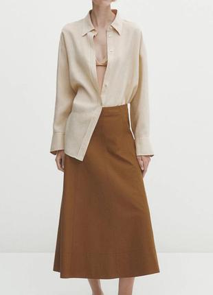 Спідниця massimo dutti кемел
