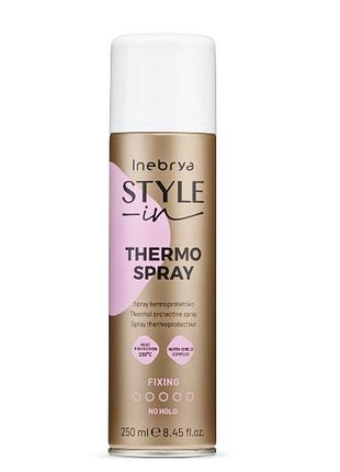 Термозащитный спрей для волос inebrya style-in thermal protective spray