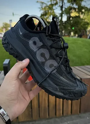 Кросівки nike acg mountain fly 2, чорні (сіточка) 2966-3