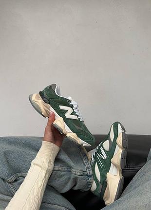 Кросівки new balance 9060 green/beige