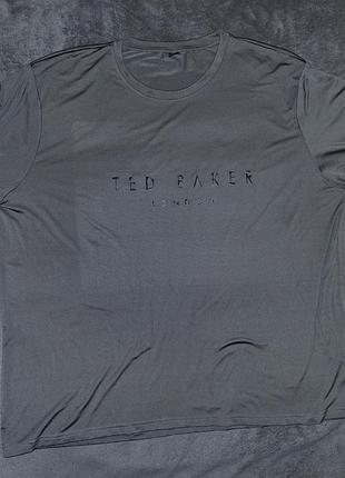 Сірий лонгслів ted baker чоловічий 7