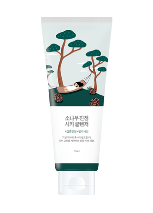 Повна передоплата round lab pine calming cica cleanser 150ml пінка з екстрактом голок