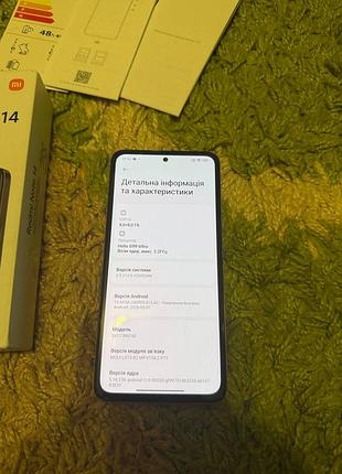 Xiaomi redmi note 14 8/256 3