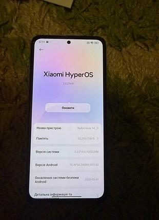 Xiaomi redmi note 14 8/256 5