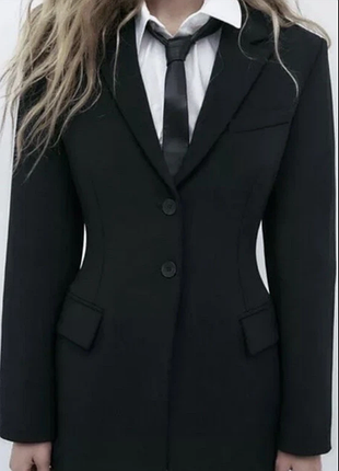 Пиджак удлиненный  zara