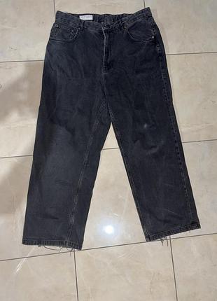 Джинси zara чоловічі, чорні, 46 розмір