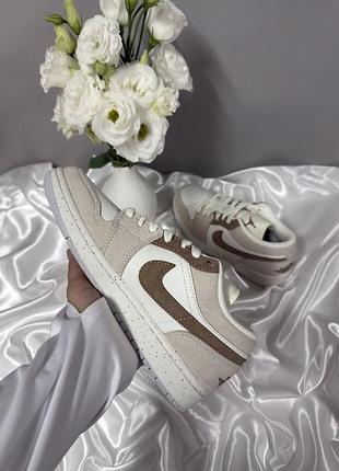 Nike air jordan 1 low se legend light brown