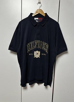 Tommy hilfiger luxury polo rugby поло футболка