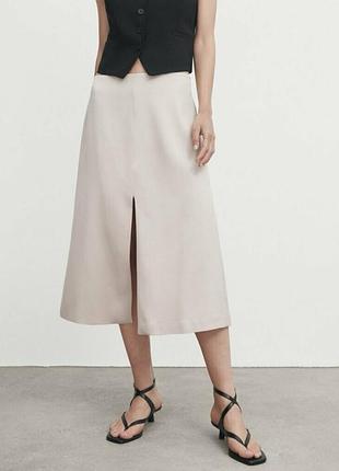 Спідниця міді massimo dutti