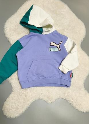 Худи puma с капюшоном и карманом-кенгуру