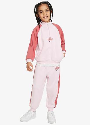 Спортивний костюм nike nike e1d1 little kids’ 2-piece half-zip set.