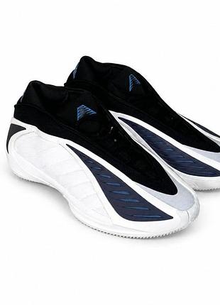 Мужские кроссовки adidas anthony edwards черный-белый р. 42 2/3 (стелька 27 см)