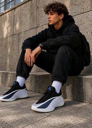 Мужские кроссовки adidas anthony edwards черный-белый р. 42 2/3 (стелька 27 см) 10