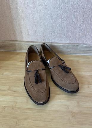 Чоловічі лофери zara 42 розмір