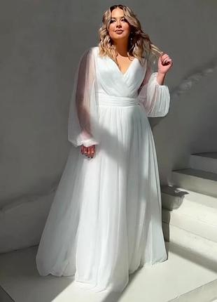 Весільна сукня plussize