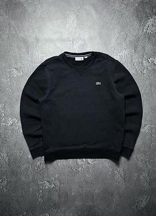 Vintage винтажный свитшот lacoste лакоста big logo size l размер л