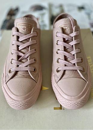 Шкіряні кеди converse