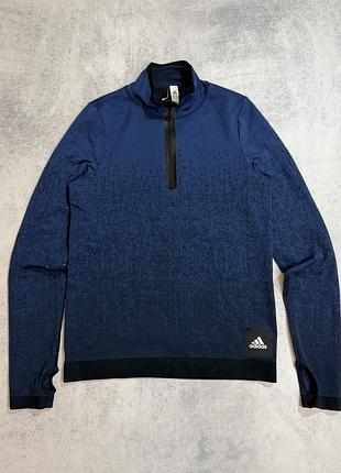 Adidas стильна чоловіча спортивна компресійна кофта